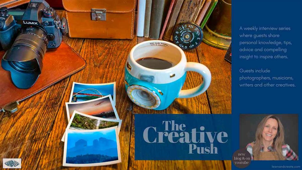 The Creative Push Landing Page, a new learning platform