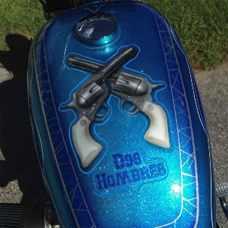 Harley Davidson custom gas tank