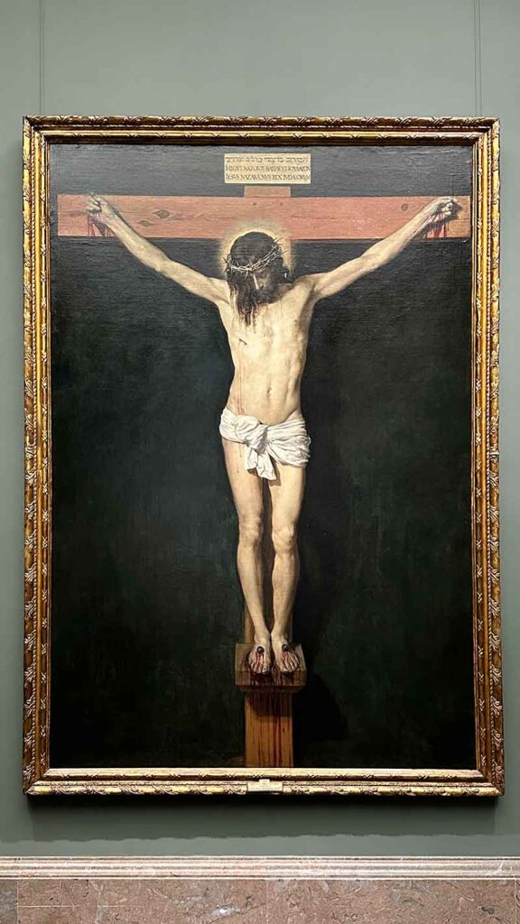 Museo Del Prado, The Crucified Christ, Velazquez Diego